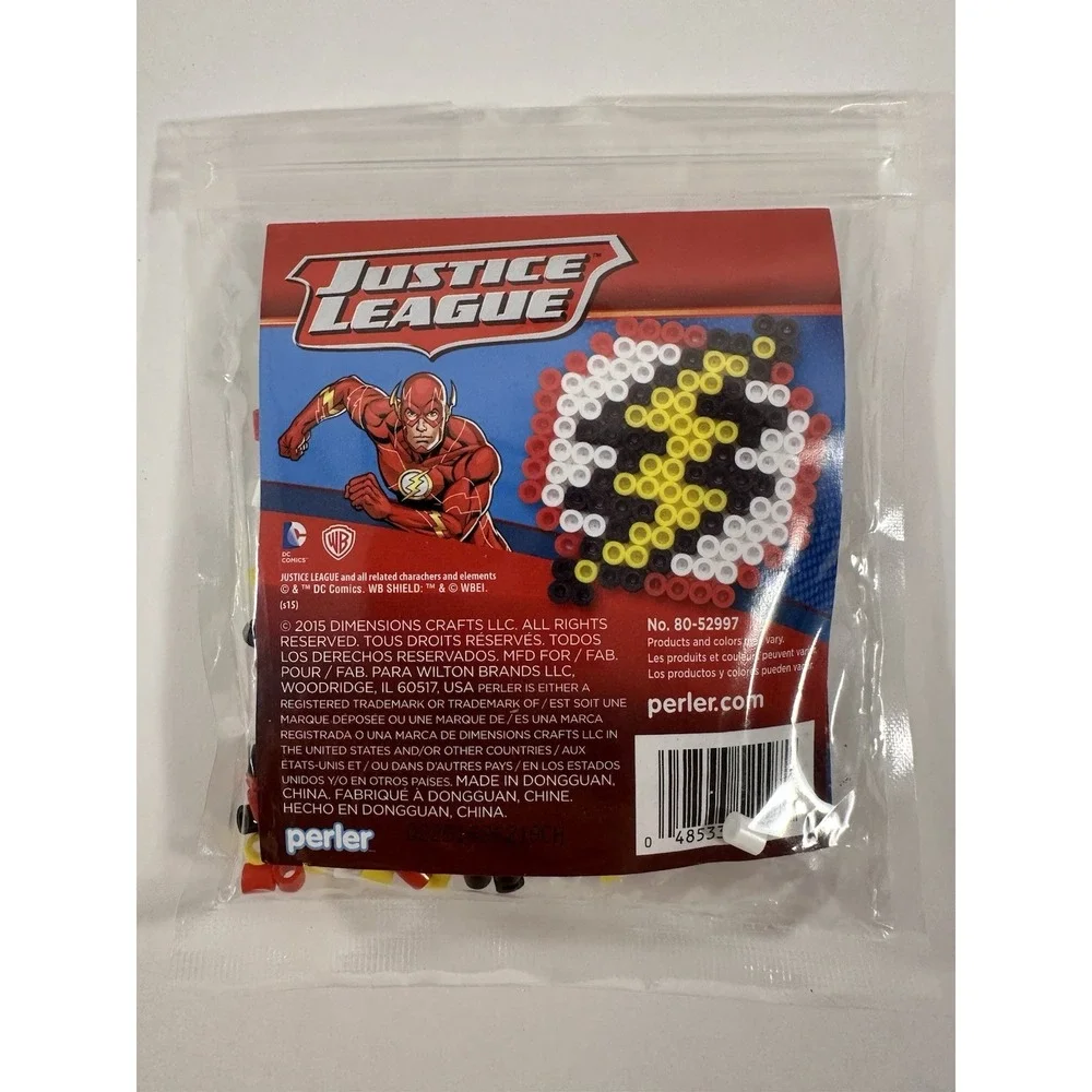Fused Bead Kit Perler Justice League Batman Lot Of 2 Dimensions Crafts 225 Beads